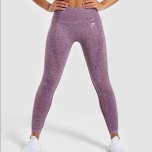 Gymshark Vital Seamless Leggings- Purple- Size:Medium